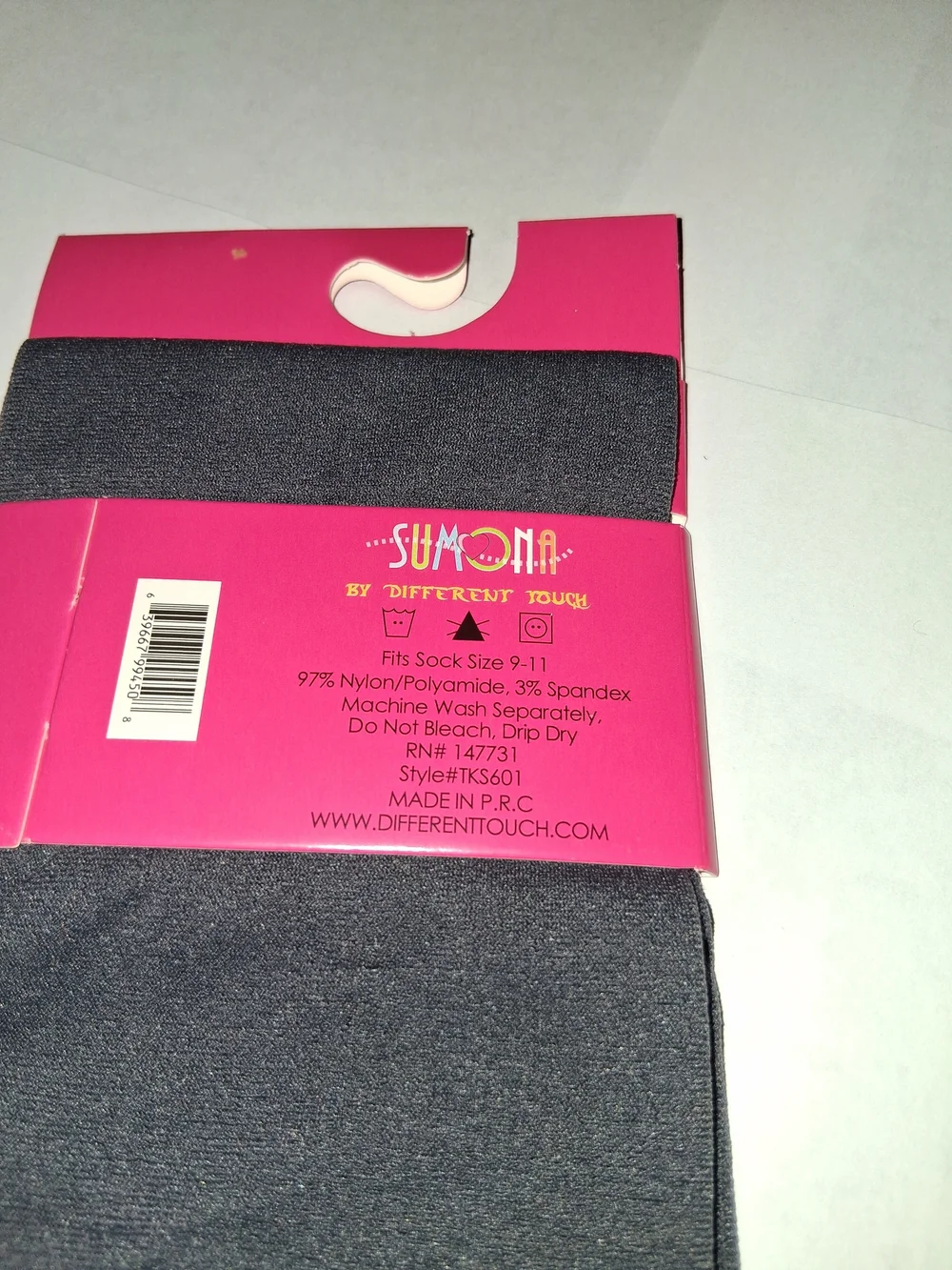 Women's Sumona Legwear Trouser Socks Size 9-11 Slate Gray